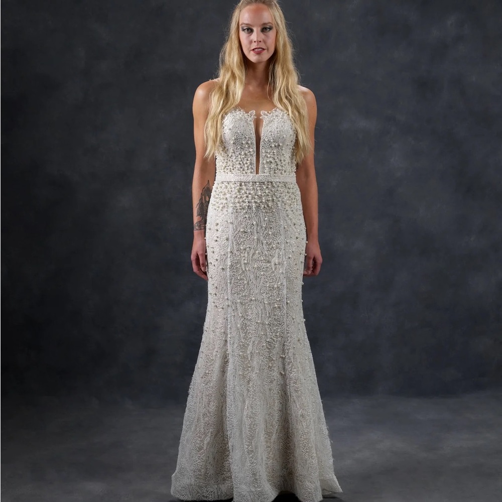 White Pearl Gown